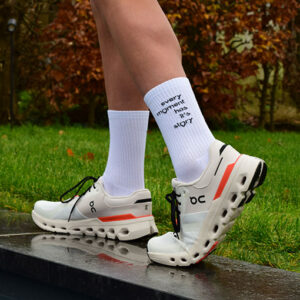 Joppe draagt te BERTival sokken